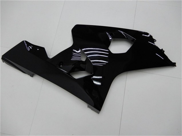 Billige Suzuki GSXR 600/750 Motorrad Verkleidung 2004-2005 - Glanzendes Schwarz