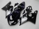 Billige Suzuki GSXR 600/750 Motorrad Verkleidung 2004-2005 - Glanzendes Schwarz Silber Blau