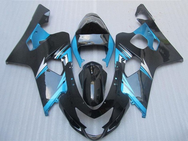 Billige Suzuki GSXR 600/750 Motorrad Verkleidung 2004-2005 - Blau Weiss Schwarz