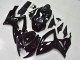 Billige Suzuki GSXR 600/750 Motorrad Verkleidung 2006-2007 - Glanzendes Schwarz