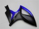 Billige Suzuki GSXR 600/750 Motorrad Verkleidung 2006-2007 - Blau Matt Schwarz