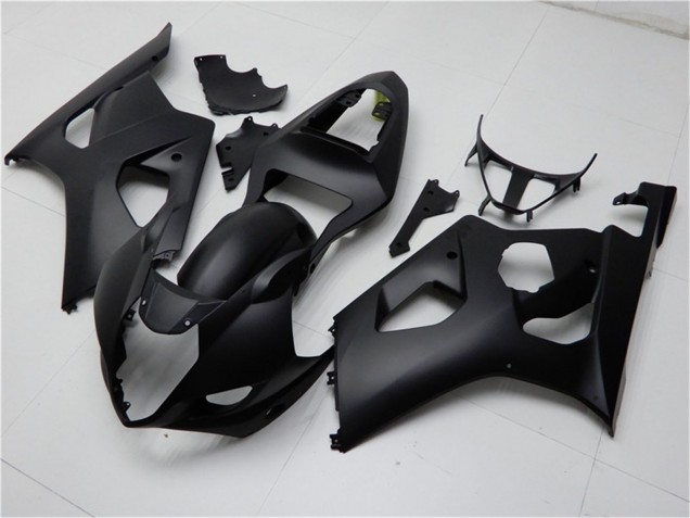 Billige Suzuki GSXR 1000 Motorrad Verkleidung 2003-2004 - Matt Schwarz