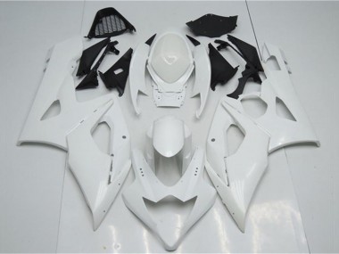 Billige Suzuki GSXR 1000 Motorrad Verkleidung 2005-2006 - Weiss
