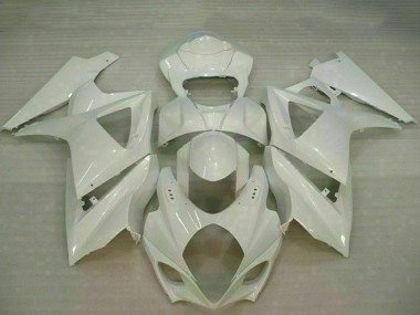 Billige Suzuki GSXR 1000 Motorrad Verkleidung 2007-2008 - Weiss