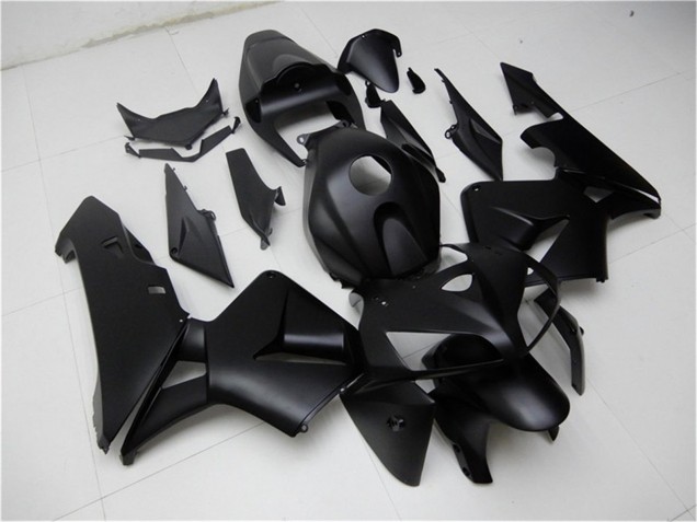 Billige Honda CBR600RR Motorrad Verkleidung 2005-2006 - Matt Schwarz