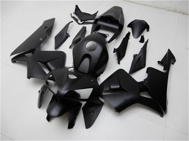 Billige Honda CBR600RR Motorrad Verkleidung 2005-2006 - Matt Schwarz