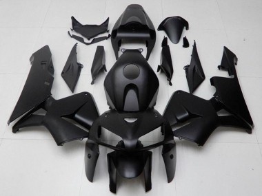 Billige Honda CBR600RR Motorrad Verkleidung 2005-2006 - Matt Schwarz