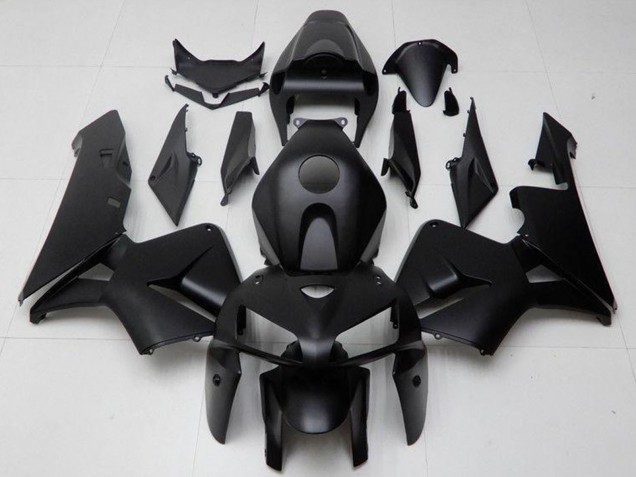 Billige Honda CBR600RR Motorrad Verkleidung 2005-2006 - Matt Schwarz