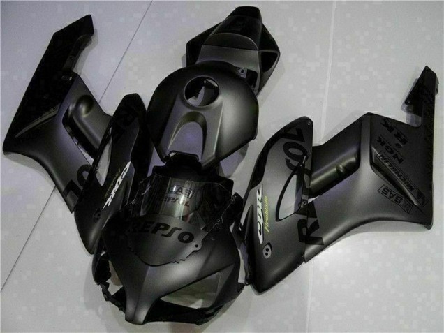 Billige Honda CBR1000RR Motorrad Verkleidung 2004-2005 - Matt Schwarz Repsol
