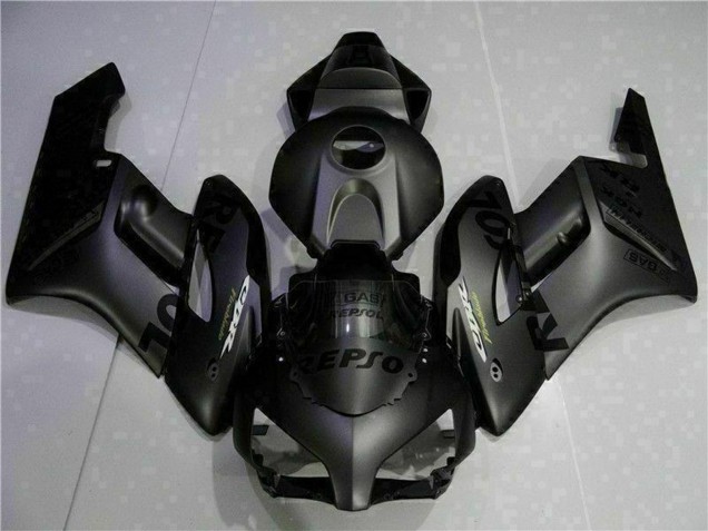 Billige Honda CBR1000RR Motorrad Verkleidung 2004-2005 - Matt Schwarz Repsol