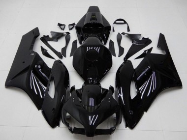 Billige Honda CBR1000RR Motorrad Verkleidung 2004-2005 - Glanzendes Schwarz Matt Schwarz