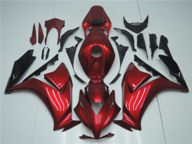 Billige Honda CBR1000RR Motorrad Verkleidung 2012-2016 - Rot Schwarz
