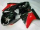 Billige Honda CBR1100XX Blackbird Motorrad Verkleidung 1996-2007 - Rot Glanzendes Schwarz