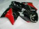 Billige Honda CBR1100XX Blackbird Motorrad Verkleidung 1996-2007 - Rot Glanzendes Schwarz