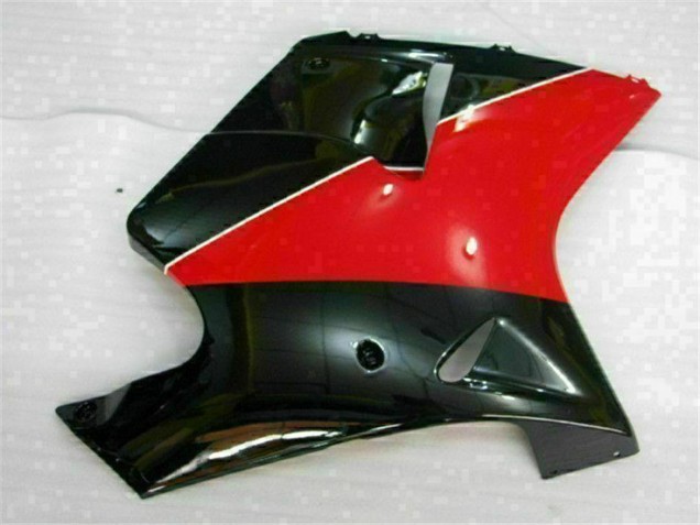 Billige Honda CBR1100XX Blackbird Motorrad Verkleidung 1996-2007 - Rot Glanzendes Schwarz