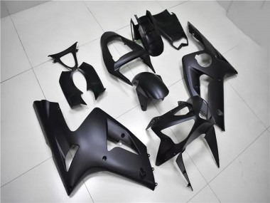 Billige Kawasaki ZX6R Motorrad Verkleidung 2003-2004 - Matt Schwarz