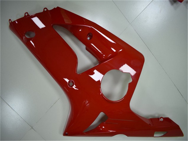 Billige Kawasaki ZX6R Motorrad Verkleidung Kit 2003-2004 - Rot
