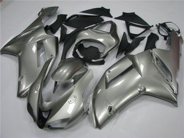 Billige Kawasaki ZX6R Motorrad Verkleidung 2007-2008 - Grau