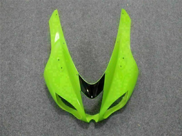 Billige Kawasaki ZX6R Motorrad Verkleidung Kit 2007-2008 - Grun Schwarz