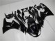 Billige Kawasaki ZX6R Motorrad Verkleidung 2009-2012 - Glanzendes Schwarz