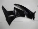 Billige Kawasaki ZX6R Motorrad Verkleidung 2009-2012 - Glanzendes Schwarz