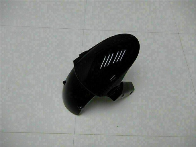 Billige Kawasaki ZX6R Motorrad Verkleidung 2009-2012 - Glanzendes Schwarz Grun