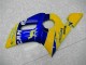 Billige Yamaha YZF R6 Motorrad Verkleidung 1998-2002 - Gelb Blau Weiss Kamel Motul