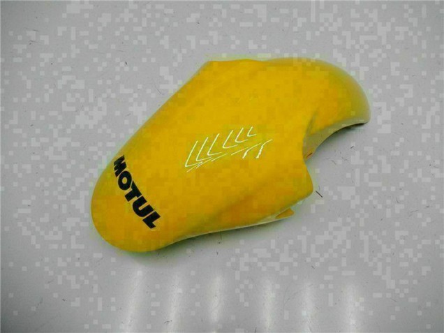 Billige Yamaha YZF R6 Motorrad Verkleidung 1998-2002 - Gelb Blau Weiss Kamel Motul