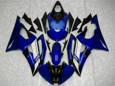 Billige Yamaha YZF R6 Motorrad Verkleidung 2008-2016 - Blau Weiss