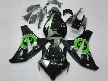 Billige Silber Grün Glänzendes Schwarz 2008-2011 Honda CBR1000RR Motorrad Verkleidung