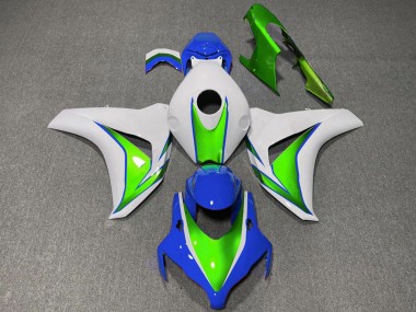 Billige Weiß Grün Blau 2008-2011 Honda CBR1000RR Motorrad Verkleidung
