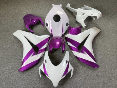 Billige Weiß Lila 2008-2011 Honda CBR1000RR Motorrad Verkleidung
