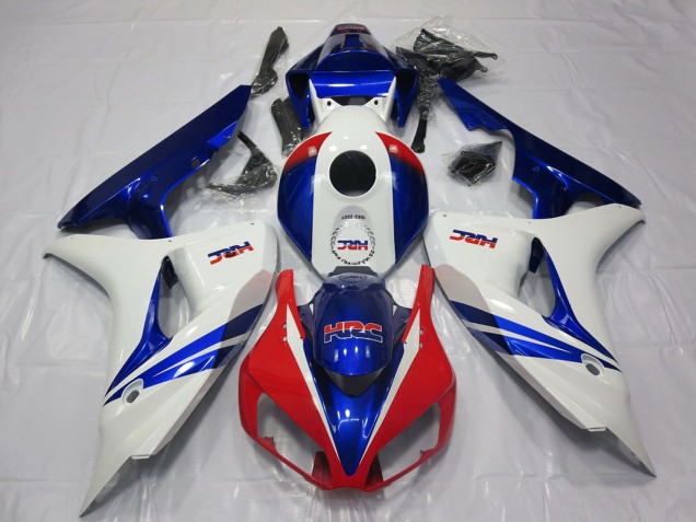 Billige Weiß Rot Blau HRC OEM Stil 2006-2007 Honda CBR1000RR Motorrad Verkleidung