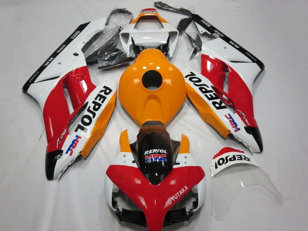 Billige Weiß Orange Rot Glänzendes Schwarz Repsol HRC 2004-2005 Honda CBR1000RR Motorrad Verkleidung
