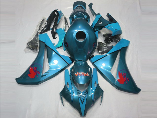 Billige Blau Grün Blau Rot 2008-2011 Honda CBR1000RR Motorrad Verkleidung