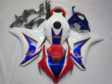 Billige Weiß Blau Rot HRC OEM Stil 2008-2011 Honda CBR1000RR Motorrad Verkleidung