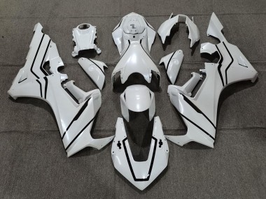 Billige Perl Weiß Schwarz Linie 2017-2023 Honda CBR1000RR Motorrad Verkleidung