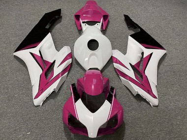 Billige Rosa Weiß Glänzendes Schwarz 2004-2005 Honda CBR1000RR Motorrad Verkleidung