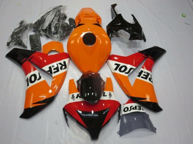 Billige Orange Weiß Rot Glänzendes Schwarz Repsol 2008-2011 Honda CBR1000RR Motorrad Verkleidung