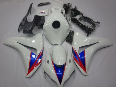 Billige Weiß Blau Rot 2008-2011 Honda CBR1000RR Motorrad Verkleidung