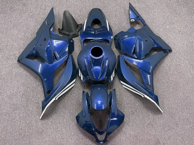 Billige Dunkel Blau 2009-2012 Honda CBR600RR Motorrad Verkleidung