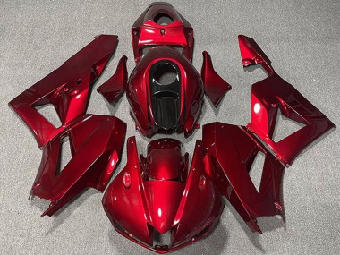 Billige Dunkel Rot 2013-2023 Honda CBR600RR Motorrad Verkleidung
