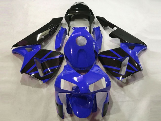 Billige Blau Glänzendes Schwarz OEM Stil 2003-2004 Honda CBR600RR Motorrad Verkleidung