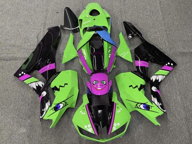 Billige Grün Blau Lila Glänzendes Schwarz Hai 2013-2023 Honda CBR600RR Motorrad Verkleidung