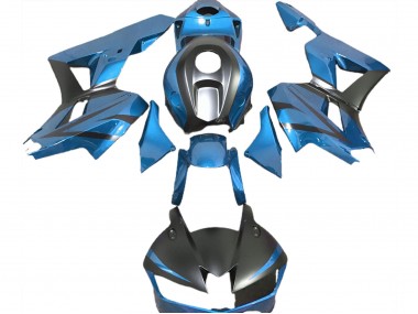 Billige Hellblau Matt Schwarz 2013-2023 Honda CBR600RR Motorrad Verkleidung