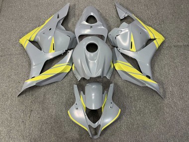 Billige Nardo Grau Gelb 2009-2012 Honda CBR600RR Motorrad Verkleidung