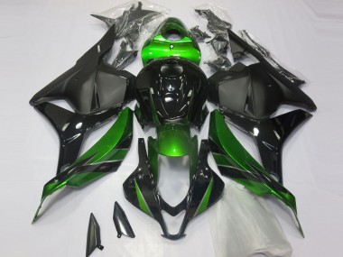 Billige Grün Glänzendes Schwarz Matt Schwarz 2009-2012 Honda CBR600RR Motorrad Verkleidung