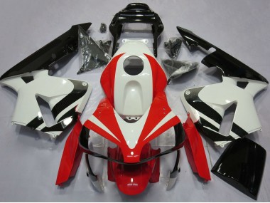 Billige Weiß Rot Glänzendes Schwarz OEM Stil 2003-2004 Honda CBR600RR Motorrad Verkleidung