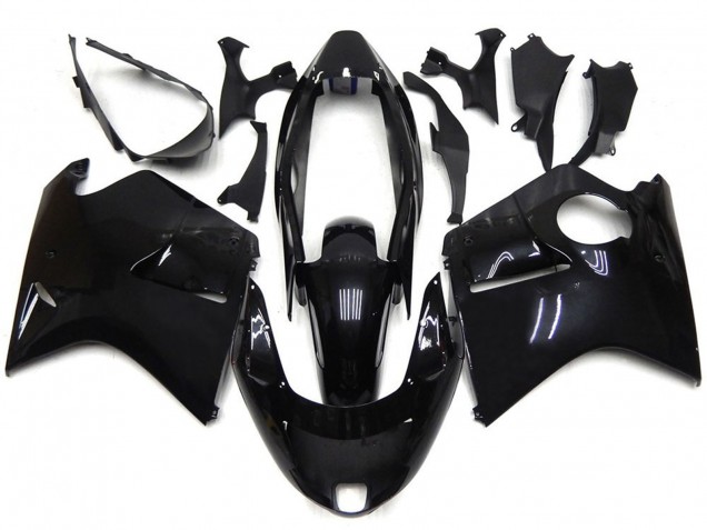 Billige Glänzendes Schwarz 1996-2007 Honda CBR1100XX Blackbird Motorrad Verkleidung
