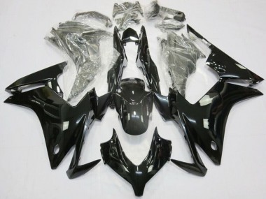 Billige Glänzendes Schwarz 2013-2015 Honda CBR500R Motorrad Verkleidung